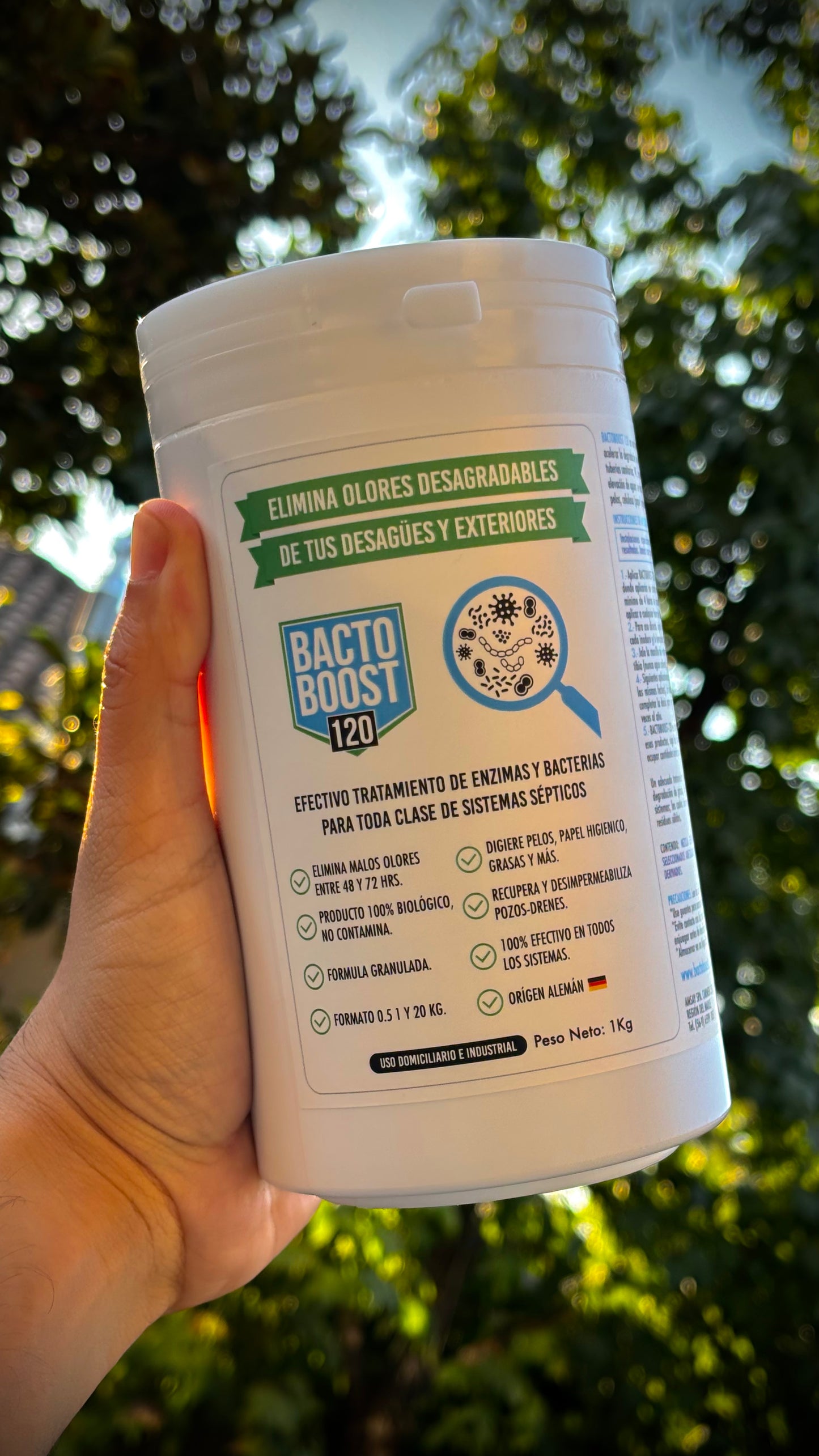 Prevención de obstrucciones recurrentes (1 kg)