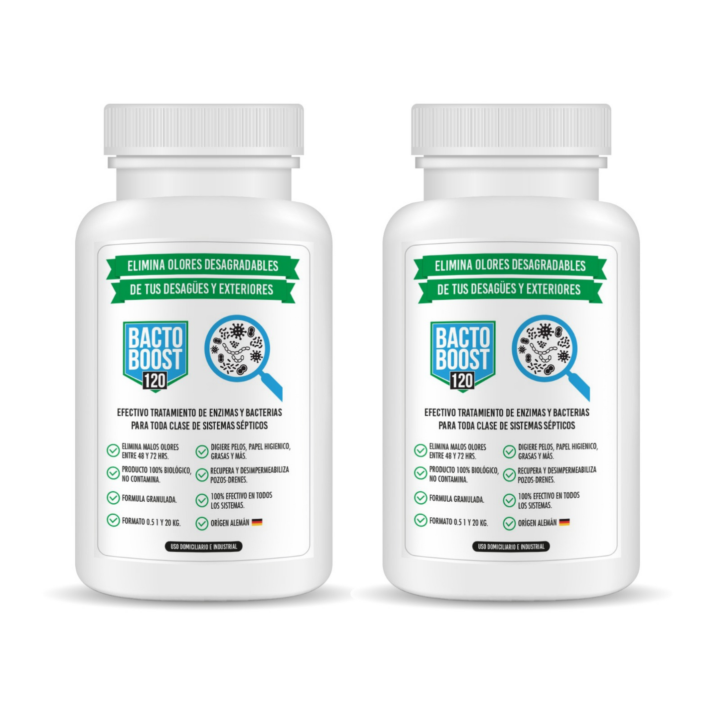 2 meses de tratamiento de mantenimiento  (2 frascos de 500g)