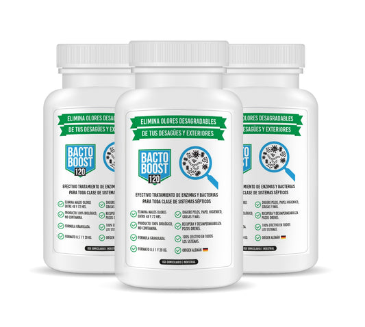 3 Meses de Tratamiento — Bactoboost 120 (3 frascos de 500 g)