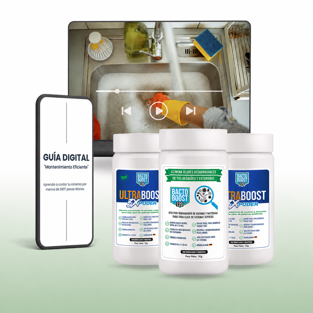 Pack Shock Restaurador – Recupera tu Fosa y Dren en semanas